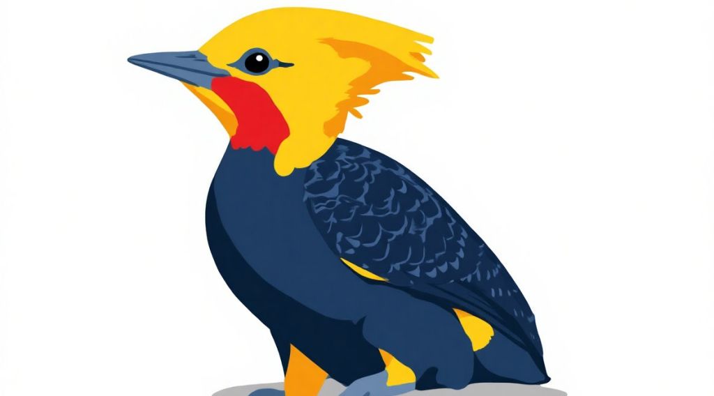 The Blond-Crested Woodpecker: The Rainforest’s Rock Star with a Case of “Bed Head”