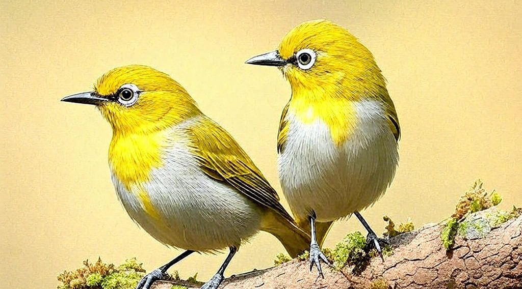 Indian White-eye : The Spectacled Acrobat of the Tree Tops