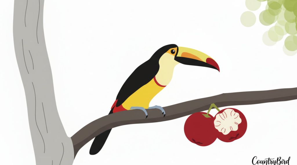 The Green Aracari – The Jungle’s Funky, Banana-Beaked Fashionista