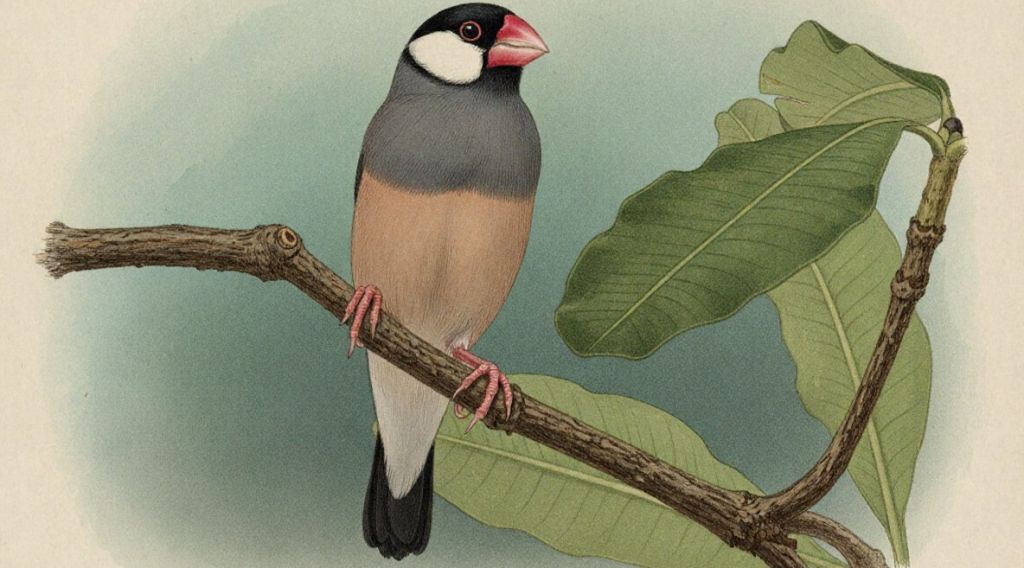The Java Sparrow: Nature's Tiny Rice Bandit