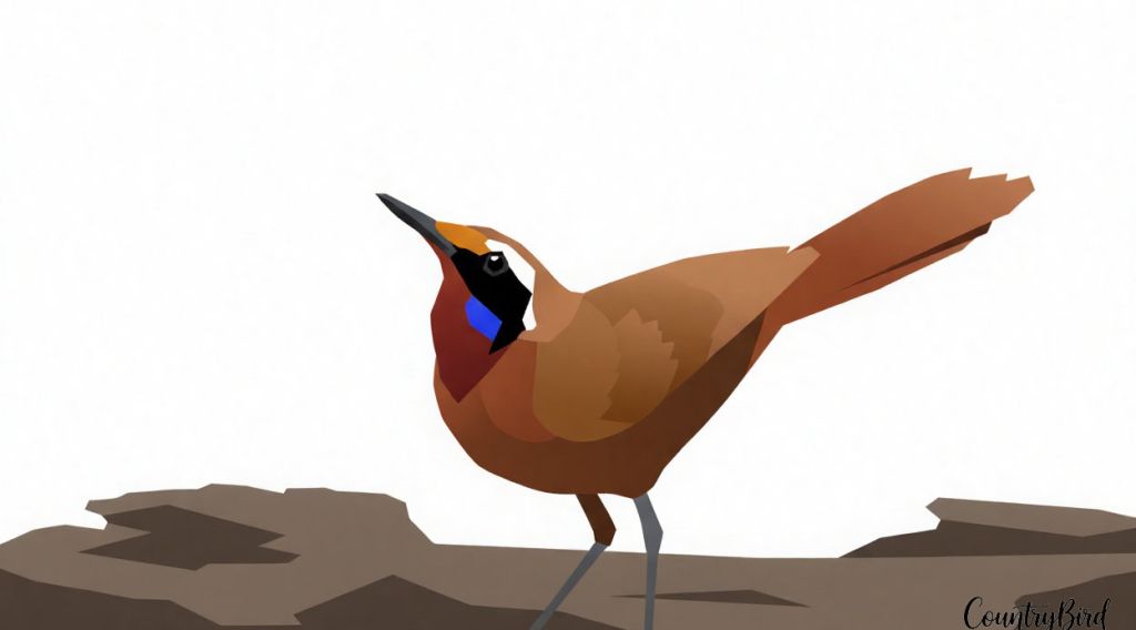 The Malaysian Rail-babbler (Eupetes macrocerus)