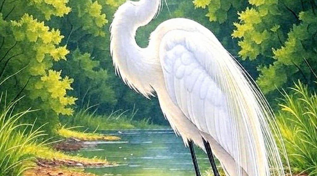 The Great Egret: The Zen Assassin of the Wetlands