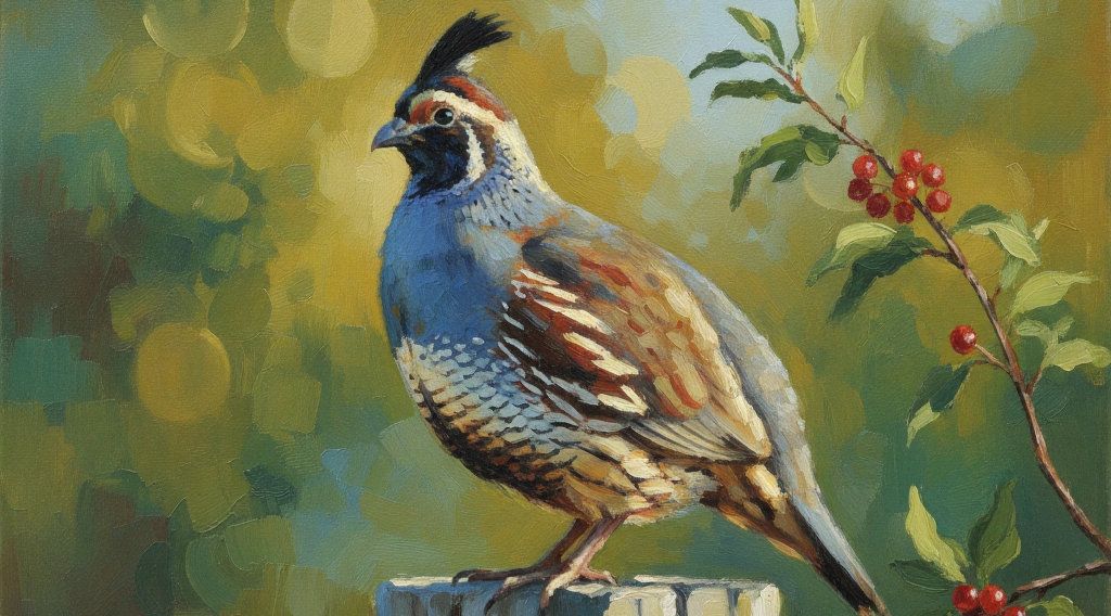 The California Quail: The Socialite with a Comma on Its Head
