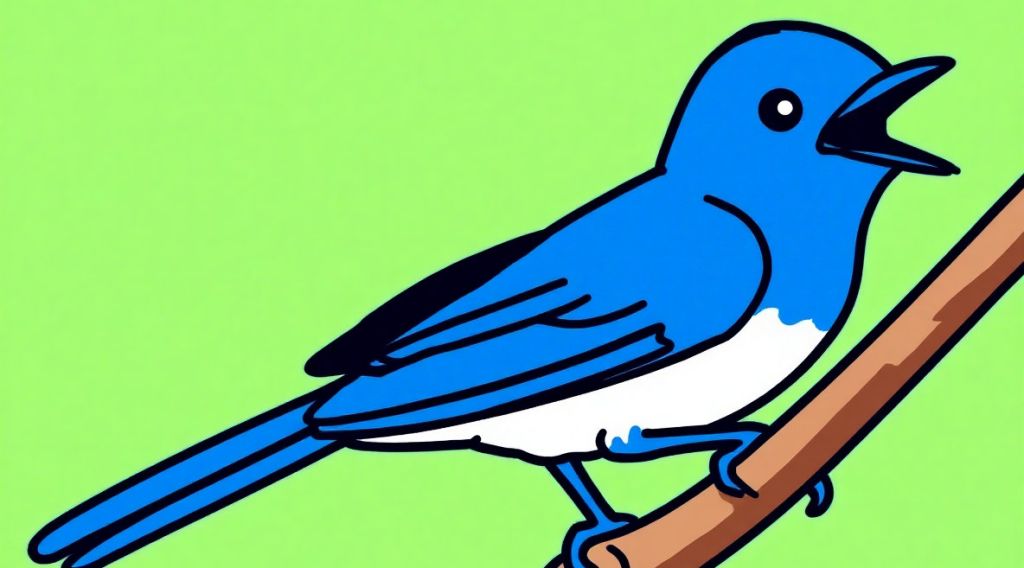 The Black-naped Monarch: Tiny, Teal, and Terribly Fussy