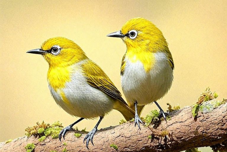 Indian White-eye : The Spectacled Acrobat of the Tree Tops