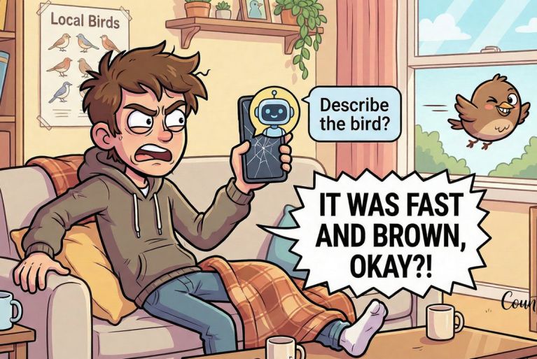 Ditch the chatbots and take your AI nature apps on a birdwatching hike