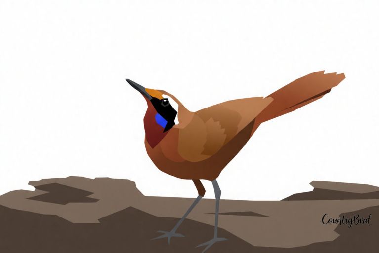 The Malaysian Rail-babbler (Eupetes macrocerus)