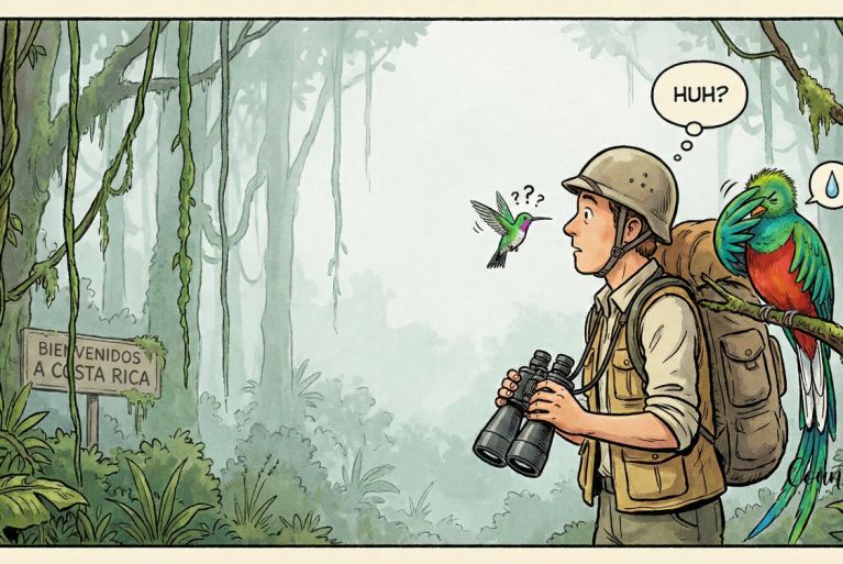 Costa Rica Bird Quest: A Rookie’s Guide to Conquering the Cloud Forest
